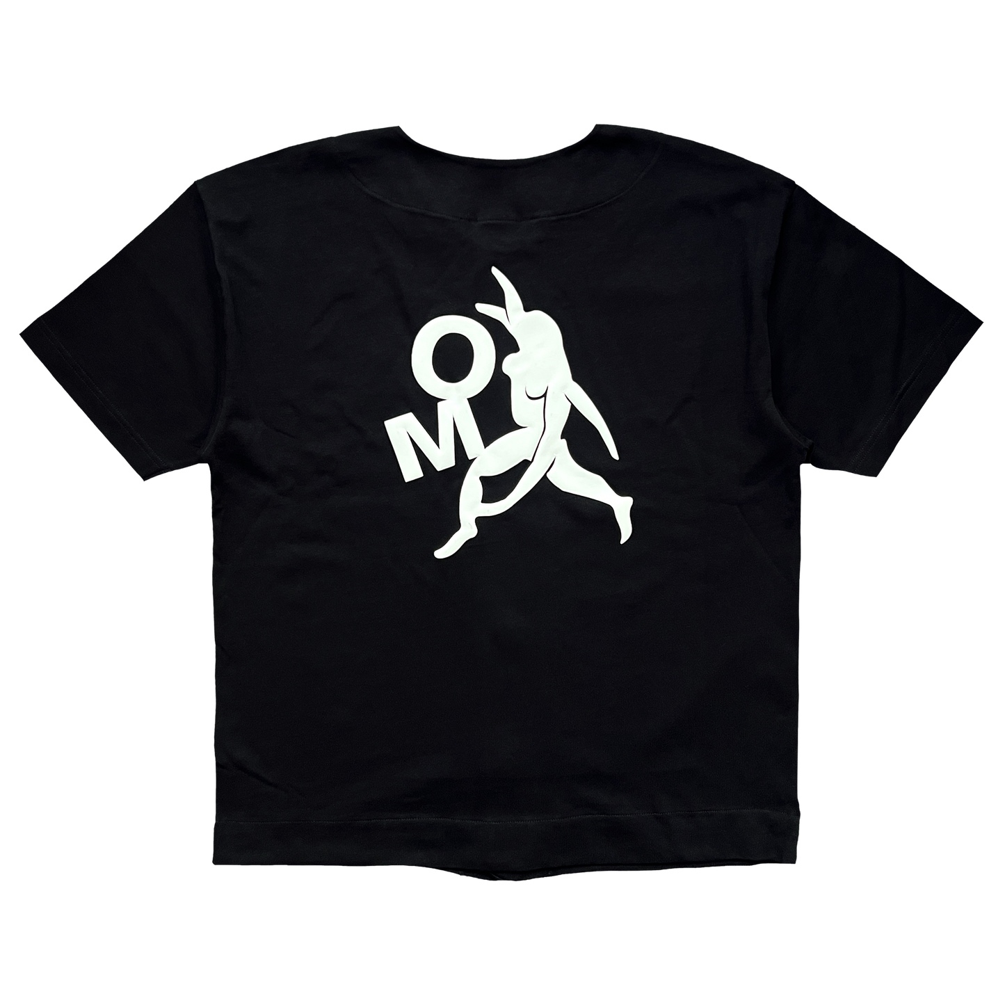 INSTITUTE BASEBALL JERSEY : BLACK