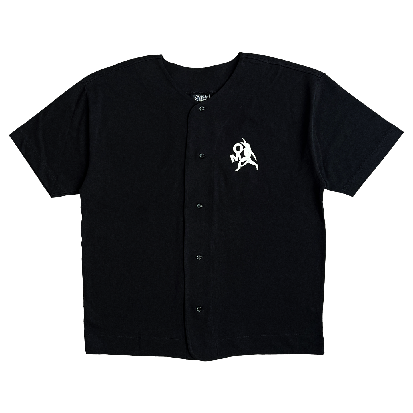 INSTITUTE BASEBALL JERSEY : BLACK