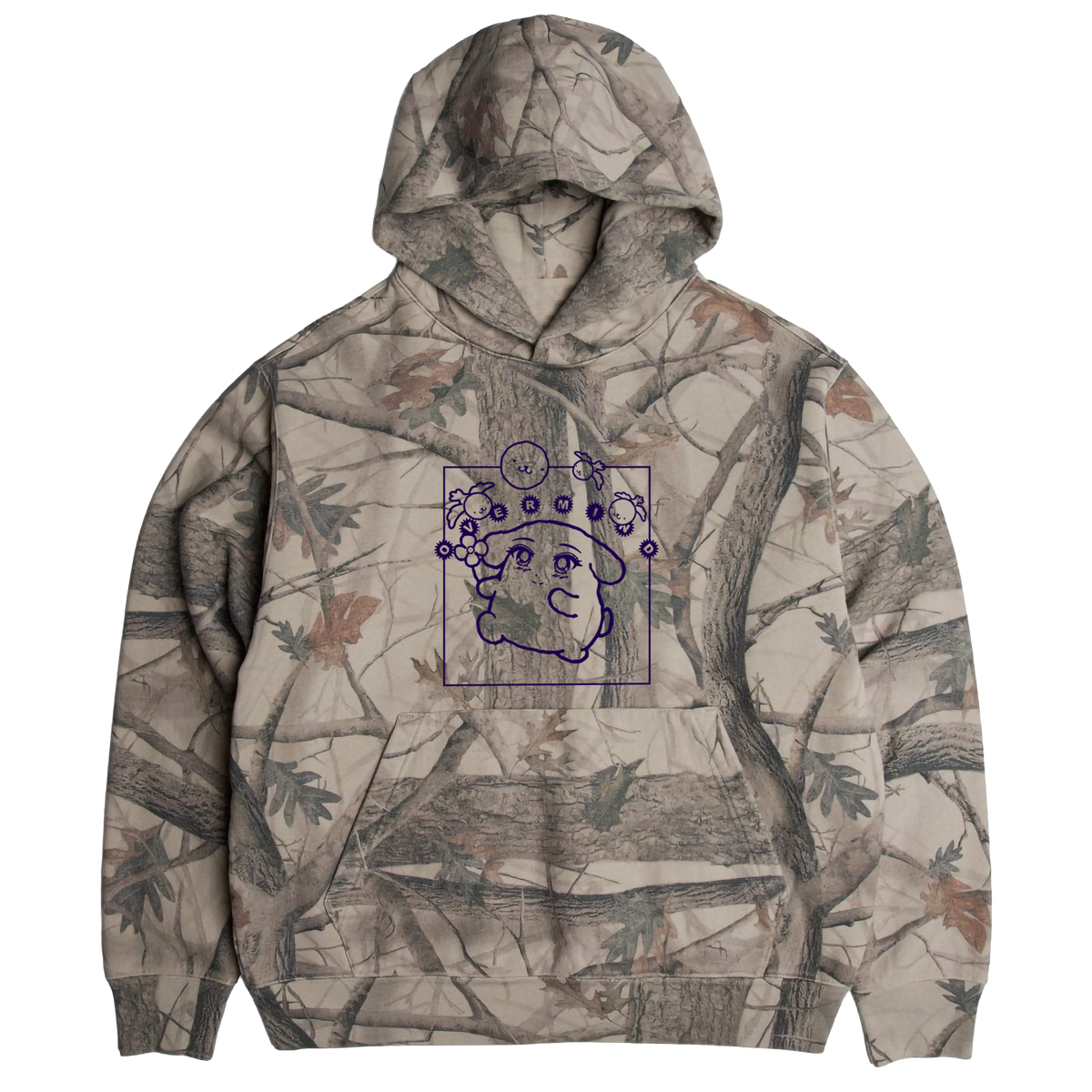 POM HOODIE : CAMO