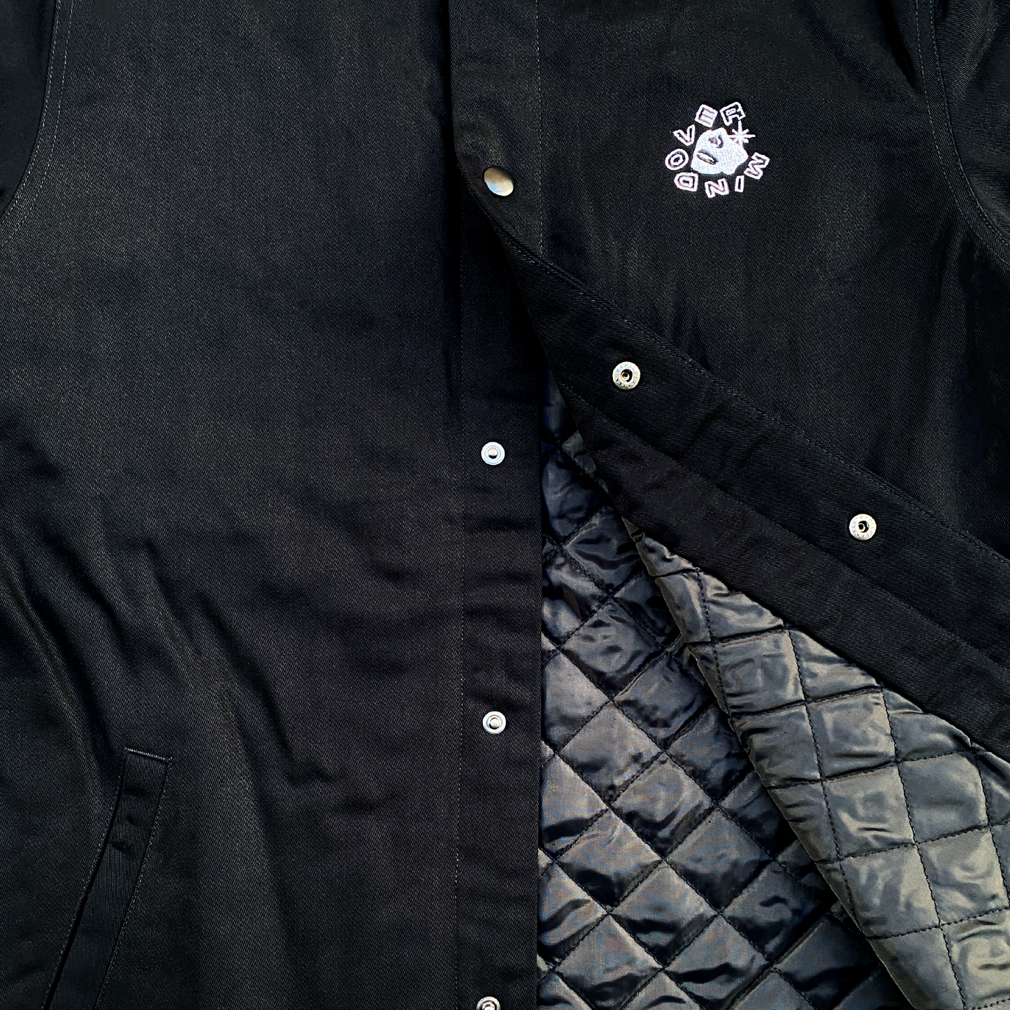 GLIMMER WORK JACKET : BLACK