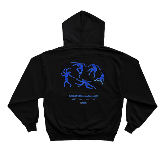 INSTITUTE HOODIE : BLACK