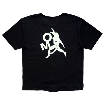 INSTITUTE BASEBALL JERSEY : BLACK