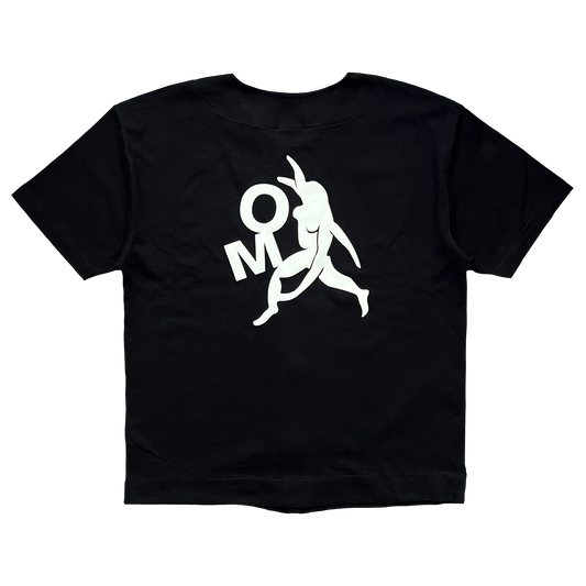 INSTITUTE BASEBALL JERSEY : BLACK
