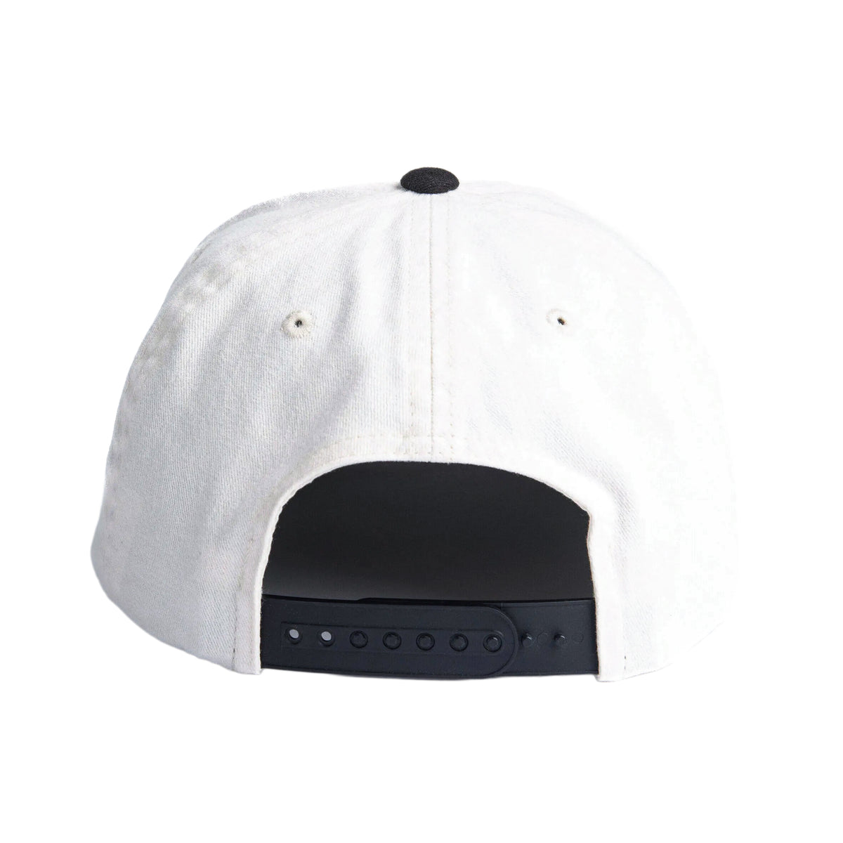 CAT 5-PANEL HAT : FADED BLACK/IVORY **PREORDER**