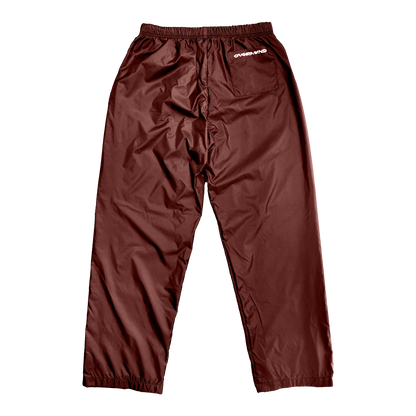 VISION TRACK PANT : REDWOOD