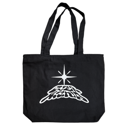 TEST SUBJECT ZIPPER TOTE - BLACK