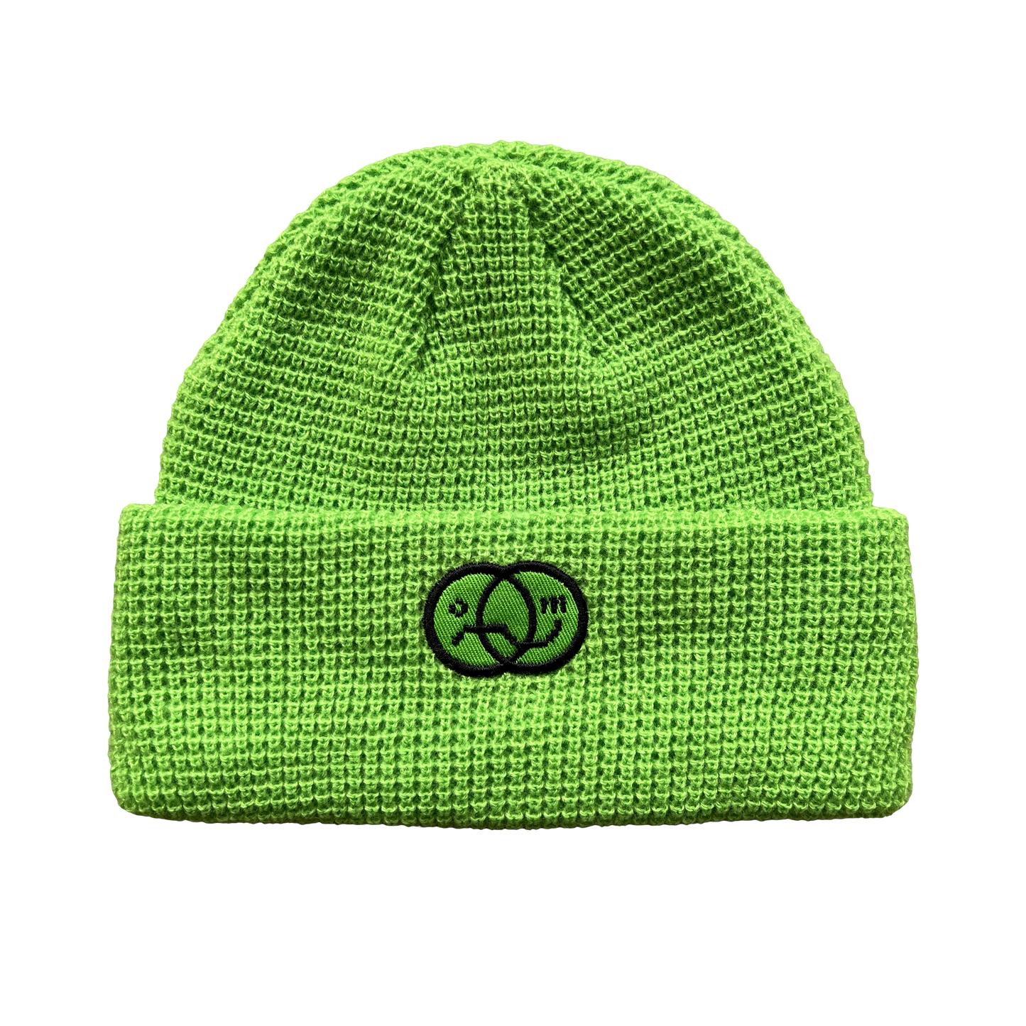 DUALITY BEANIE : NEON GREEN
