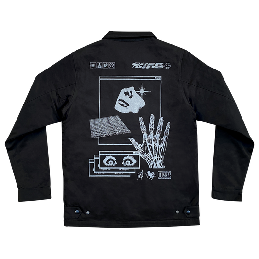 GLIMMER WORK JACKET : BLACK