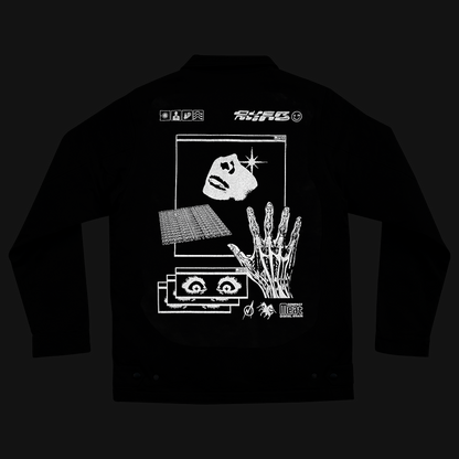 GLIMMER WORK JACKET : BLACK