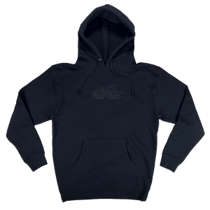 METAL HOODIE : BLACK