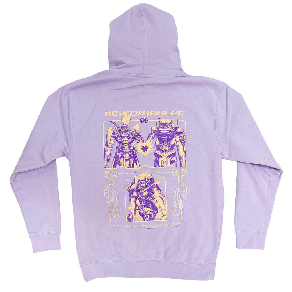 NEUROMANCER HOODIE : LAVENDER